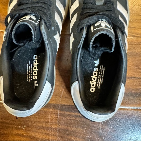 Adidas women’s size 6 black and white samba athletic shoes - Picture 5 of 7